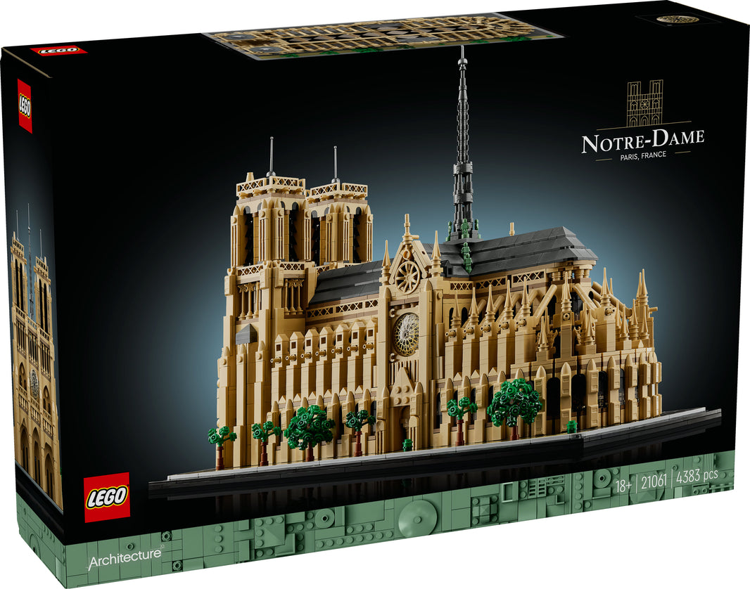 LEGO Architecture - Notre-Dame de Paris (21061) – im GOLDSTEIN.SHOP verfügbar mit Gratisversand ab Schweizer Lager