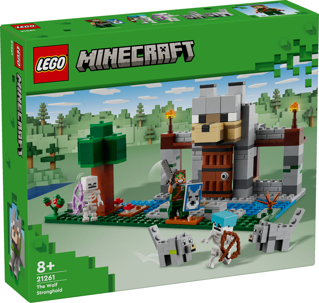 LEGO Minecraft - Die Wolfsfestung (21261) – im GOLDSTEIN.SHOP verfügbar mit Gratisversand ab Schweizer Lager