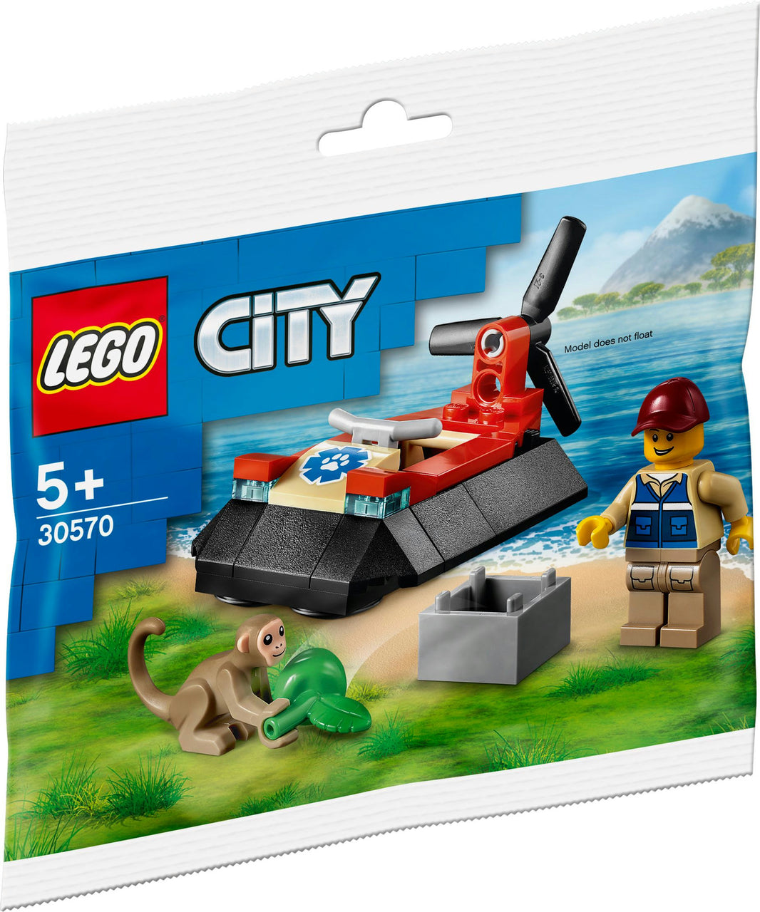 LEGO City - Luftkissenboot für Tierrettungen (30570)