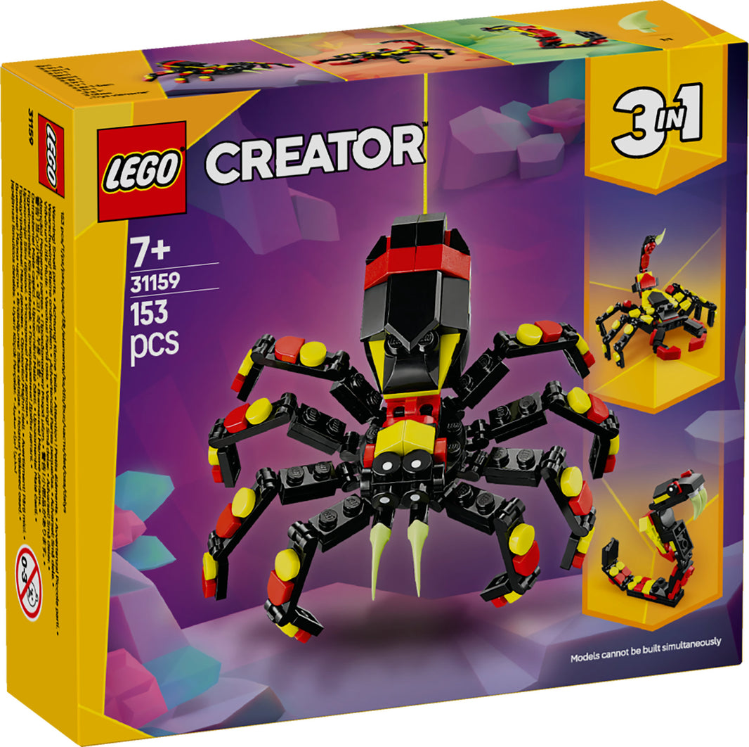LEGO Creator - Wilde Tiere: Überraschungsspinne (31159) – im GOLDSTEIN.SHOP verfügbar mit Gratisversand ab Schweizer Lager