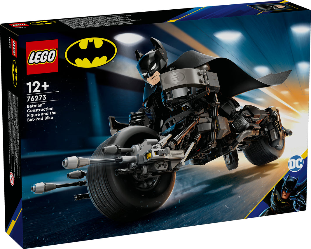 LEGO DC Batman - Batman Baufigur mit dem Batpod (76273) – im GOLDSTEIN.SHOP verfügbar mit Gratisversand ab Schweizer Lager