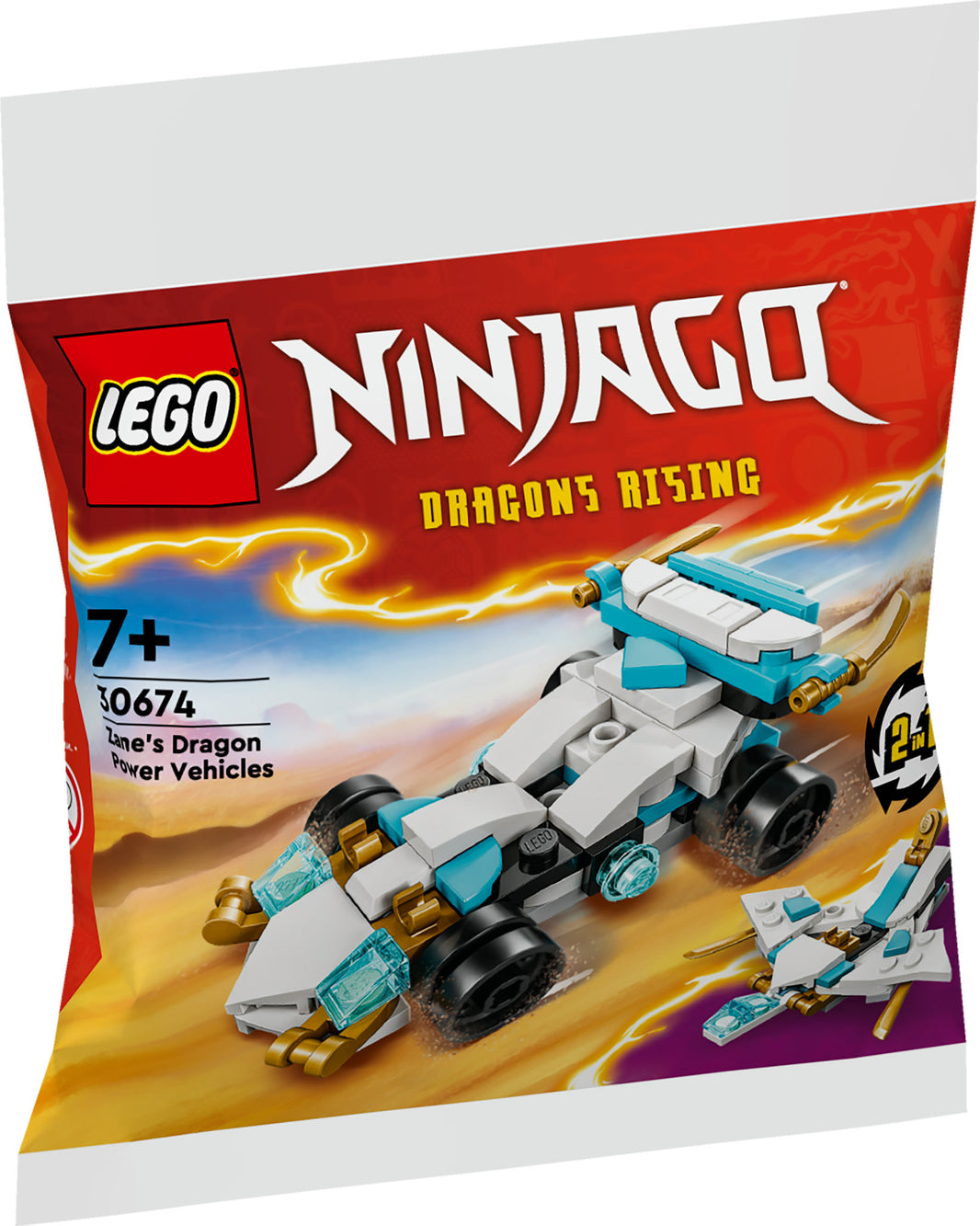 LEGO Ninjago - Zanes Drachenpower-Fahrzeuge (30674) – im GOLDSTEIN.SHOP verfügbar mit Gratisversand ab Schweizer Lager