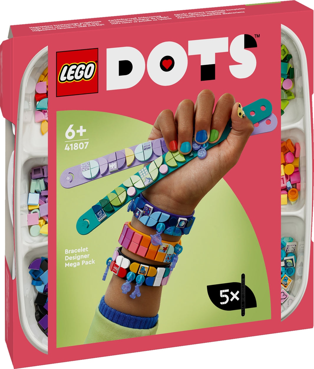 LEGO DOTS - Armbanddesign Kreativset (41807) – im GOLDSTEIN.SHOP verfügbar mit Gratisversand ab Schweizer Lager