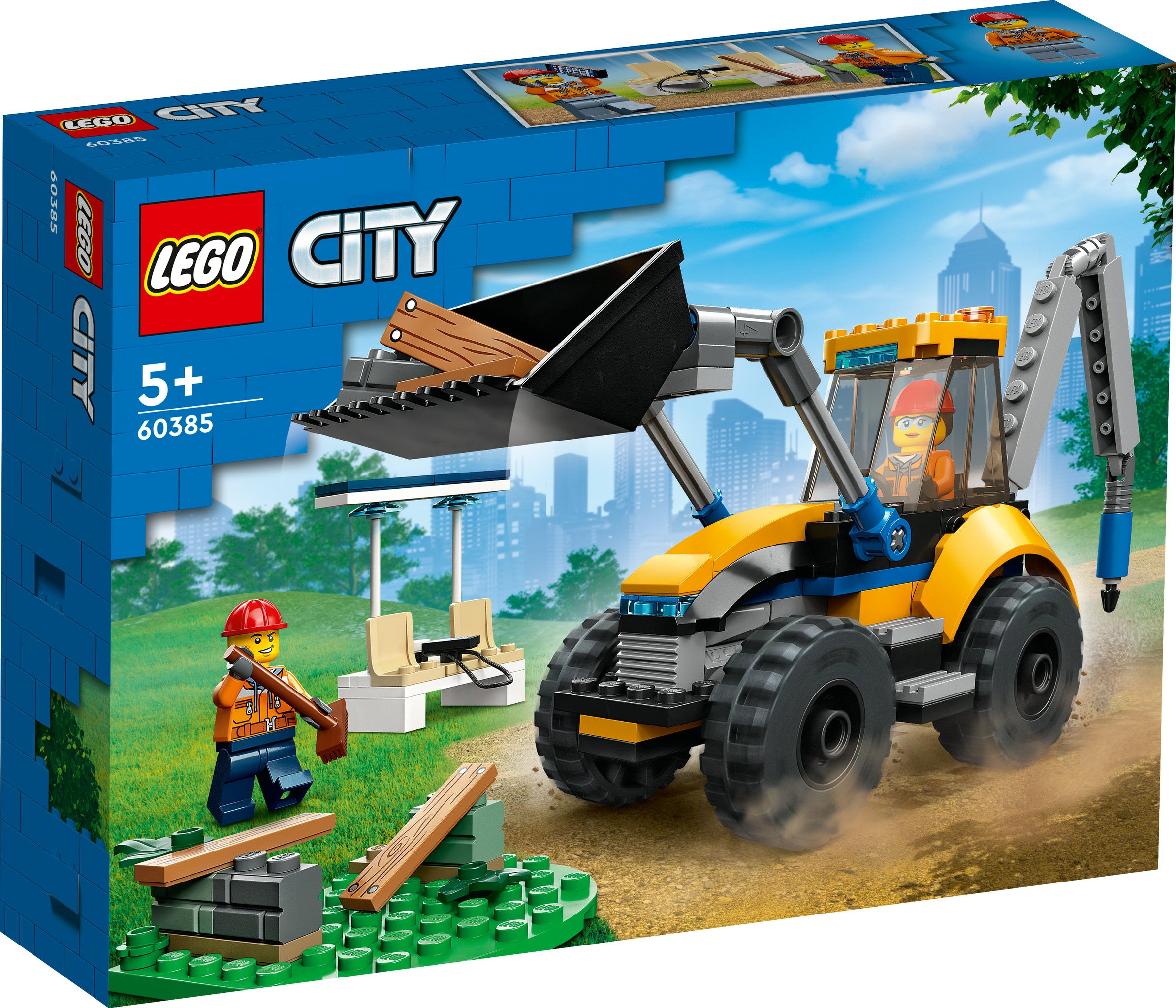 LEGO City - Radlader (60385) – im GOLDSTEIN.SHOP verfügbar mit Gratisversand ab Schweizer Lager