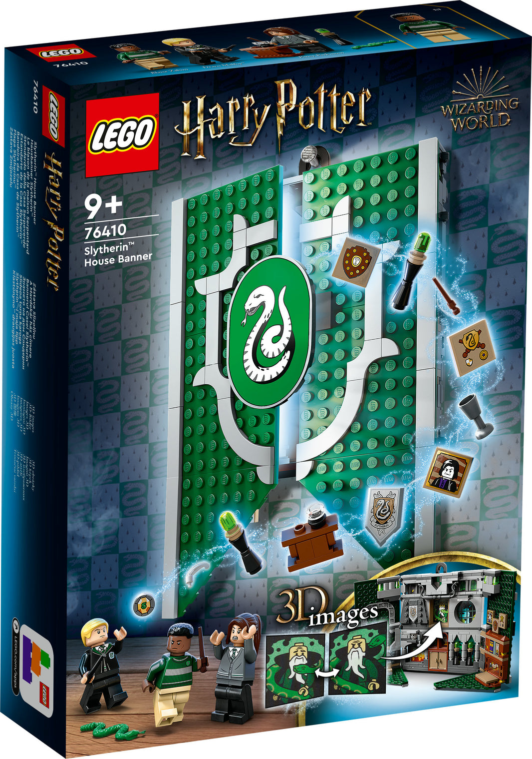 LEGO Harry Potter - Hausbanner Slytherin (76410) – im GOLDSTEIN.SHOP verfügbar mit Gratisversand ab Schweizer Lager