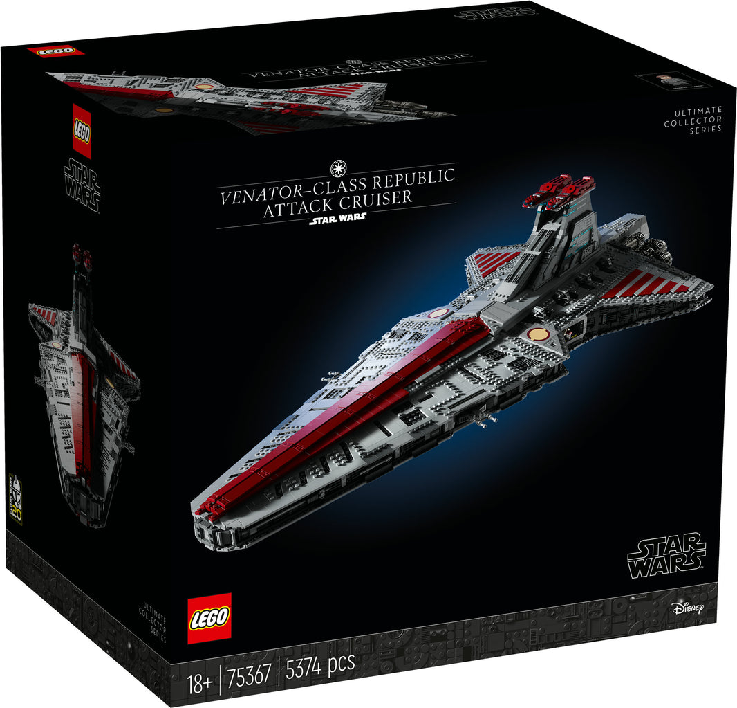 LEGO Star Wars - Republikanischer Angriffskreuzer der Venator-Klasse (75367) – im GOLDSTEIN.SHOP verfügbar mit Gratisversand ab Schweizer Lager