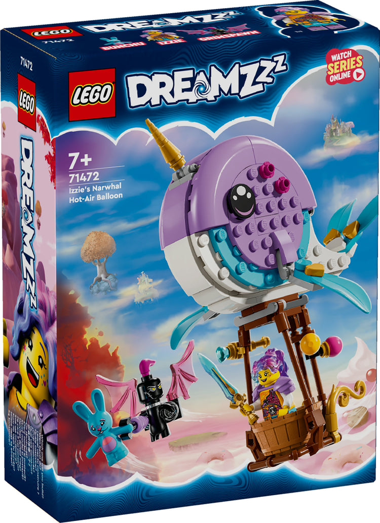 LEGO DREAMZzz - Izzies Narwal-Heissluftballon (71472) – im GOLDSTEIN.SHOP verfügbar mit Gratisversand ab Schweizer Lager