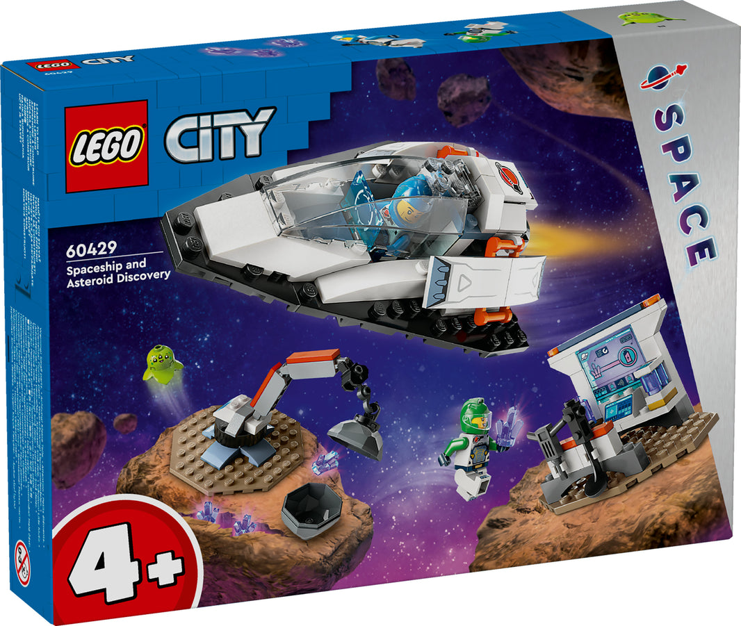 LEGO City - Bergung eines Asteroiden im Weltall (60429) – im GOLDSTEIN.SHOP verfügbar mit Gratisversand ab Schweizer Lager