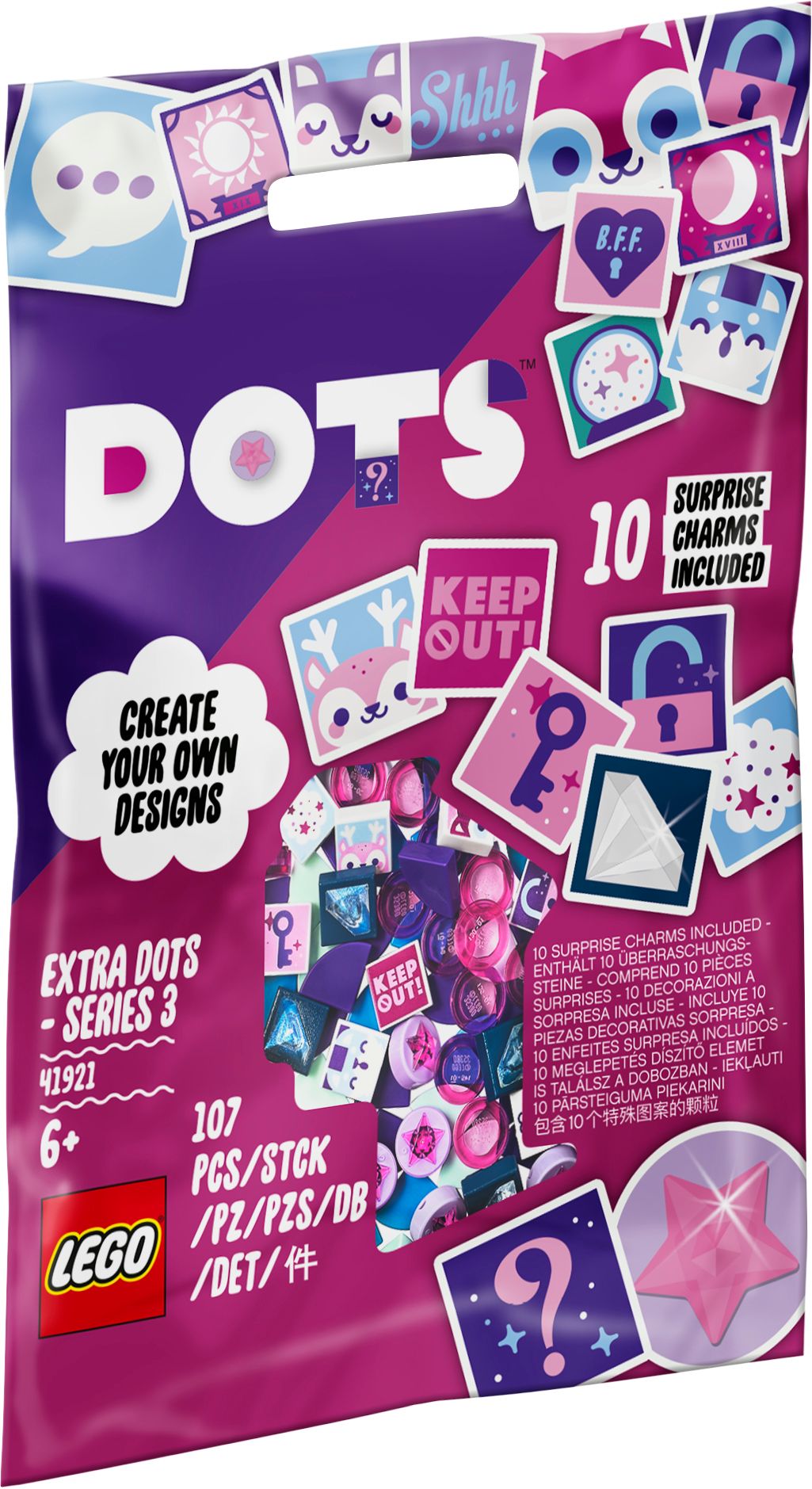 LEGO DOTS - Ergänzungsset Geheimnisse (41921)