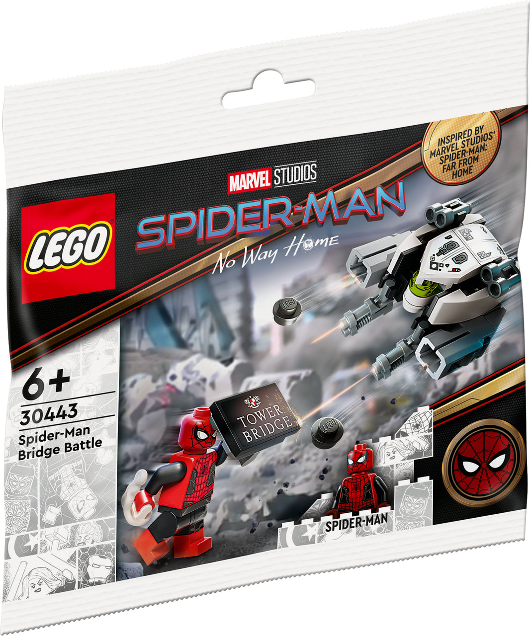 LEGO Super Heroes - Spider-Mans Brückenduell (30443)