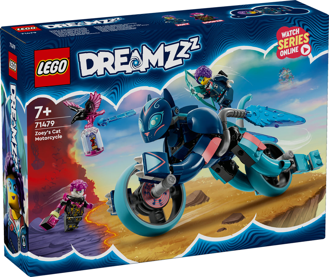 LEGO DREAMZzz - Zoeys Katzenmotorrad (71479) – im GOLDSTEIN.SHOP verfügbar mit Gratisversand ab Schweizer Lager