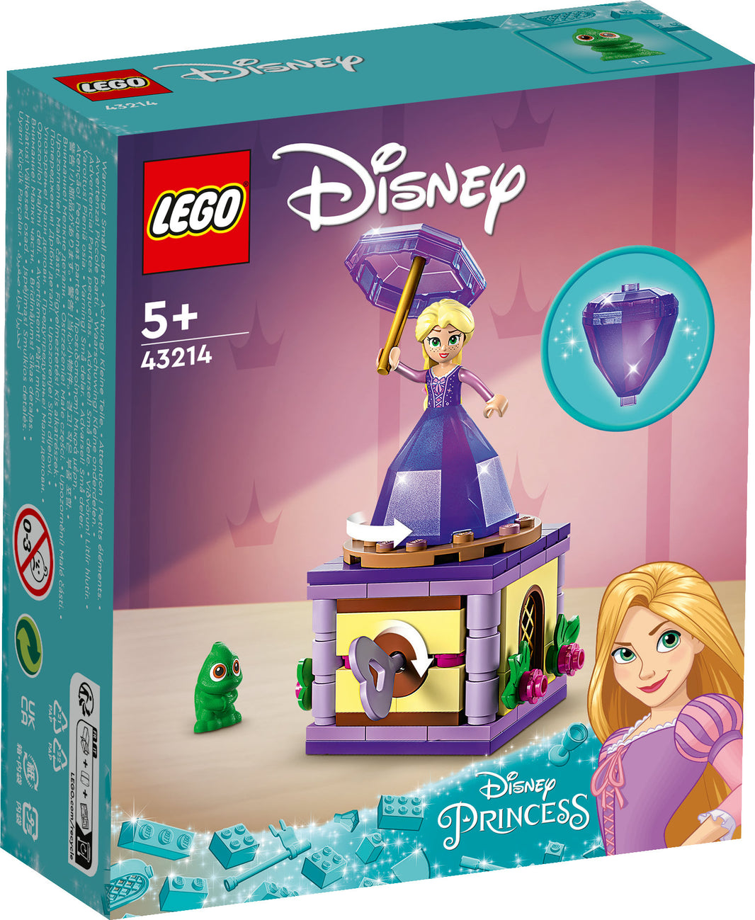LEGO Disney - Rapunzel-Spieluhr (43214) – im GOLDSTEIN.SHOP verfügbar mit Gratisversand ab Schweizer Lager