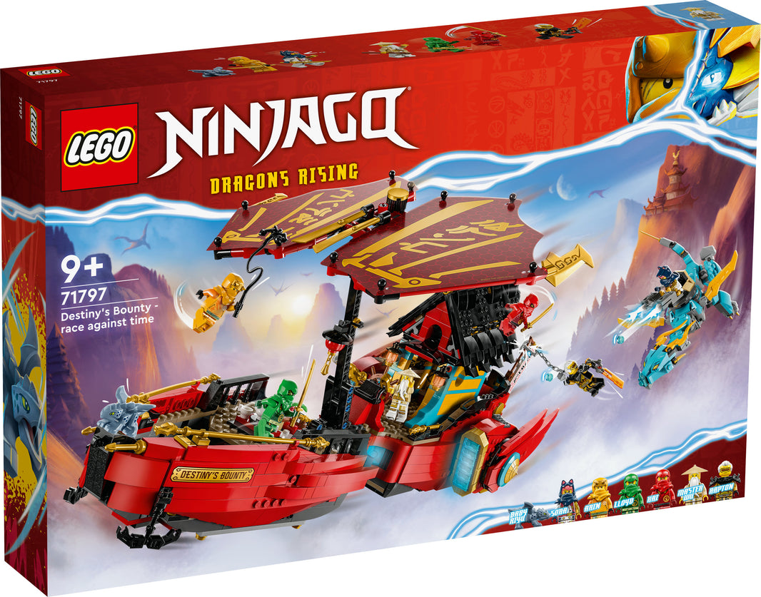 LEGO Ninjago - Ninja-Flugsegler im Wettlauf mit der Zeit (71797) – im GOLDSTEIN.SHOP verfügbar mit Gratisversand ab Schweizer Lager