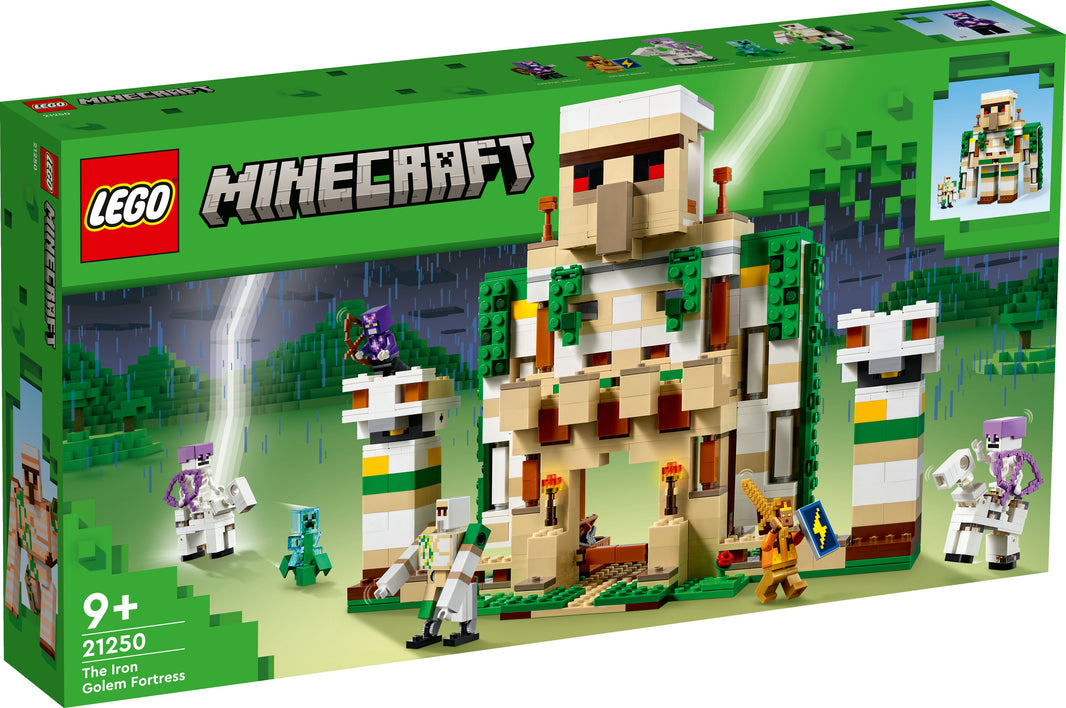 LEGO Minecraft - Die Eisengolem-Festung (21250) – im GOLDSTEIN.SHOP verfügbar mit Gratisversand ab Schweizer Lager