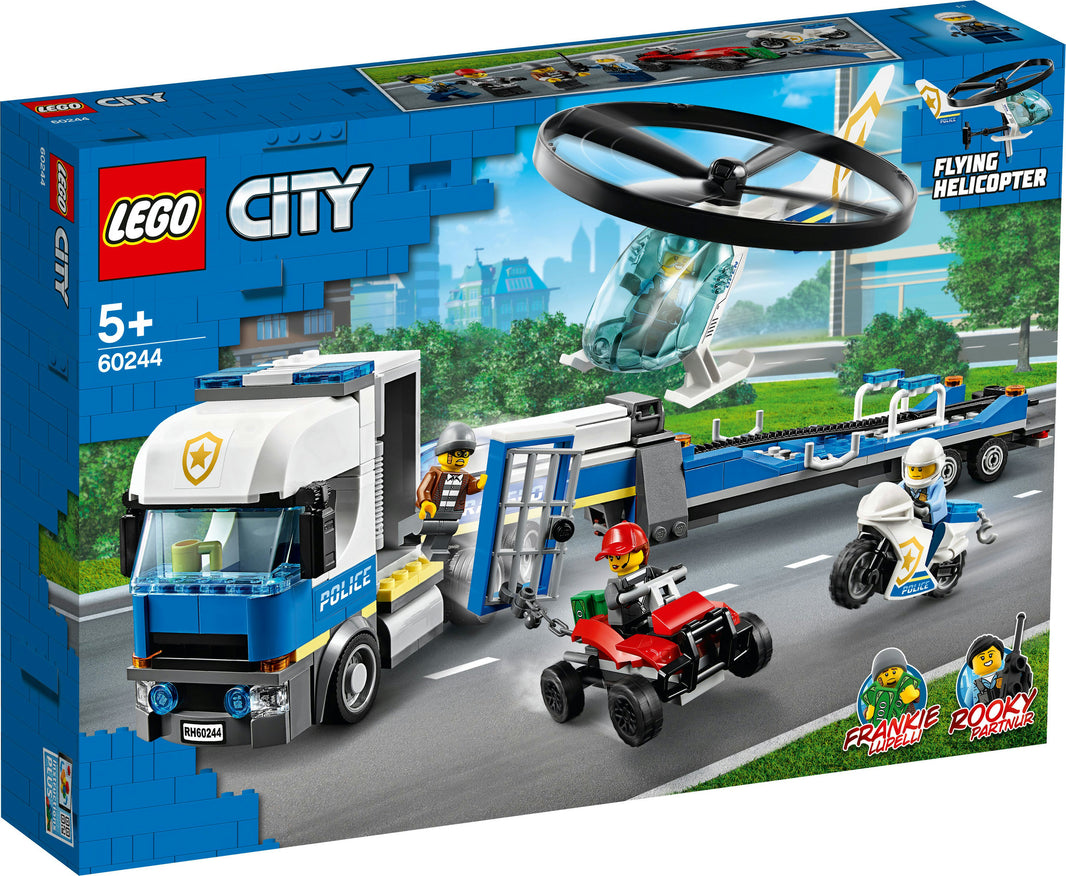 LEGO City - Polizeihubschrauber-Transport (60244)