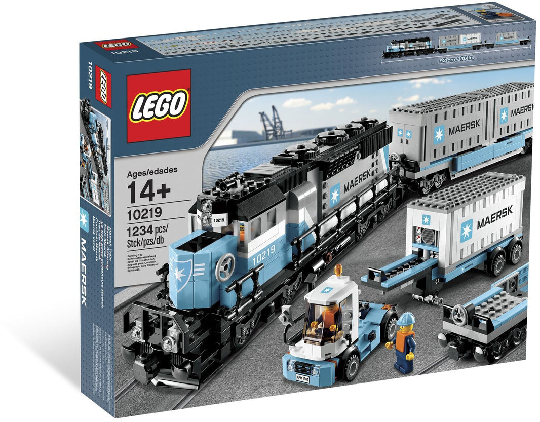 LEGO City Maersk Zug (10219) – im GOLDSTEIN.SHOP verfügbar mit Gratisversand ab Schweizer Lager