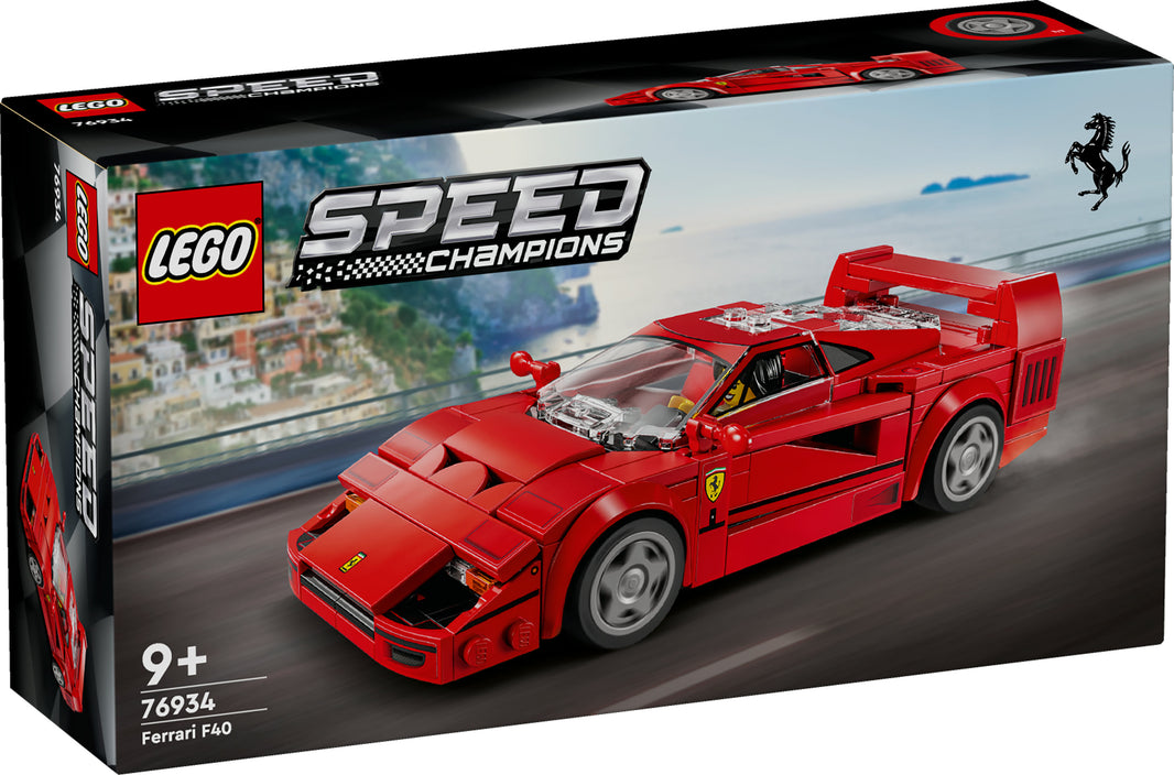 LEGO Speed Champions - Ferrari F40 Supersportwagen (76934) – im GOLDSTEIN.SHOP verfügbar mit Gratisversand ab Schweizer Lager