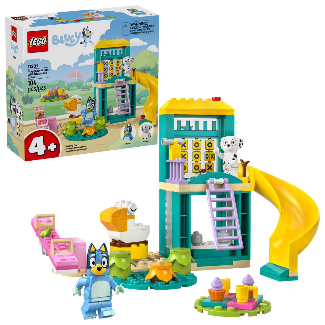 LEGO Bluey - Bluey und Chloe auf dem Spielplatz (11201)