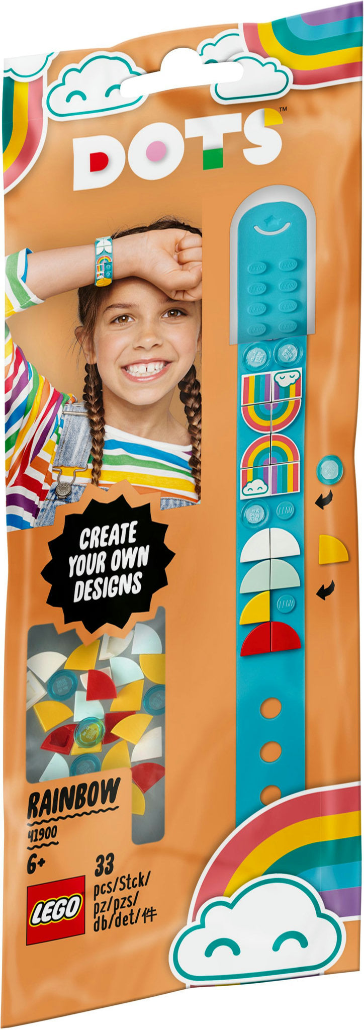 LEGO DOTS - Regenbogen Armband (41900)