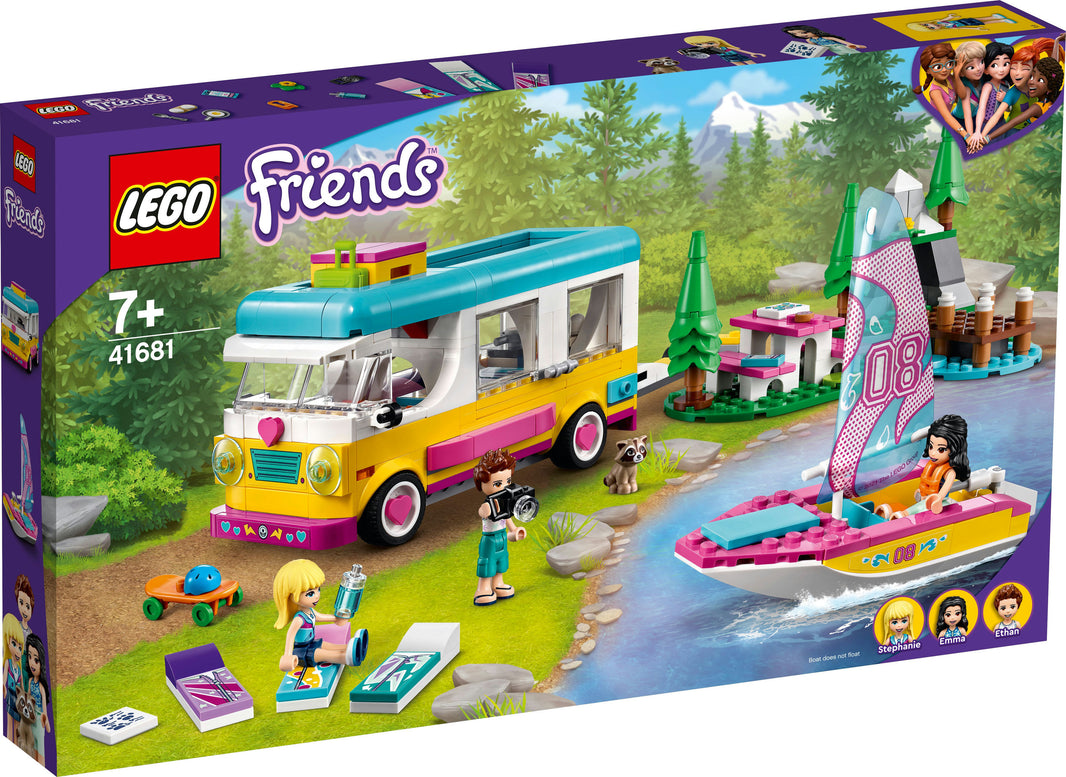 LEGO Friends - Wohnmobil- und Segelbootausflug (41681)