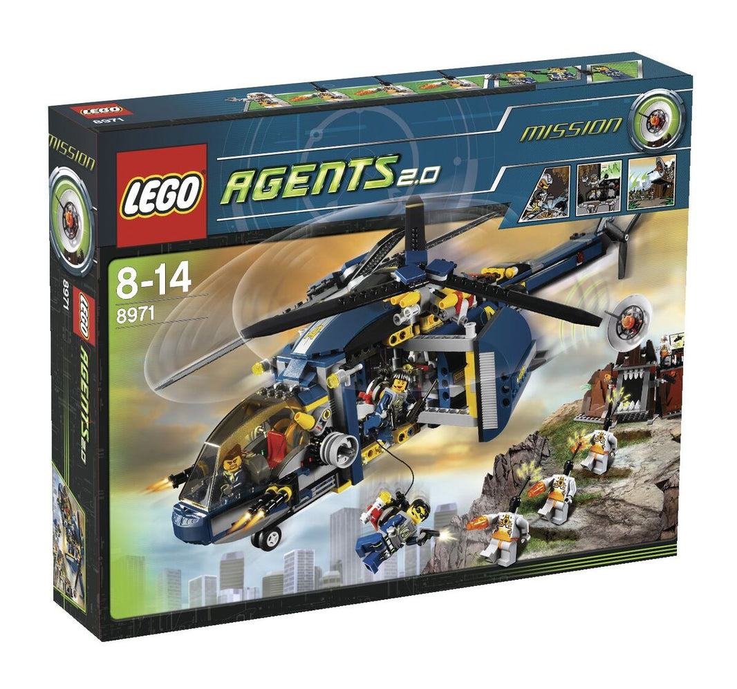 LEGO Agents Bedrohung durch Kommandant Magma (8971) – im GOLDSTEIN.SHOP verfügbar mit Gratisversand ab Schweizer Lager
