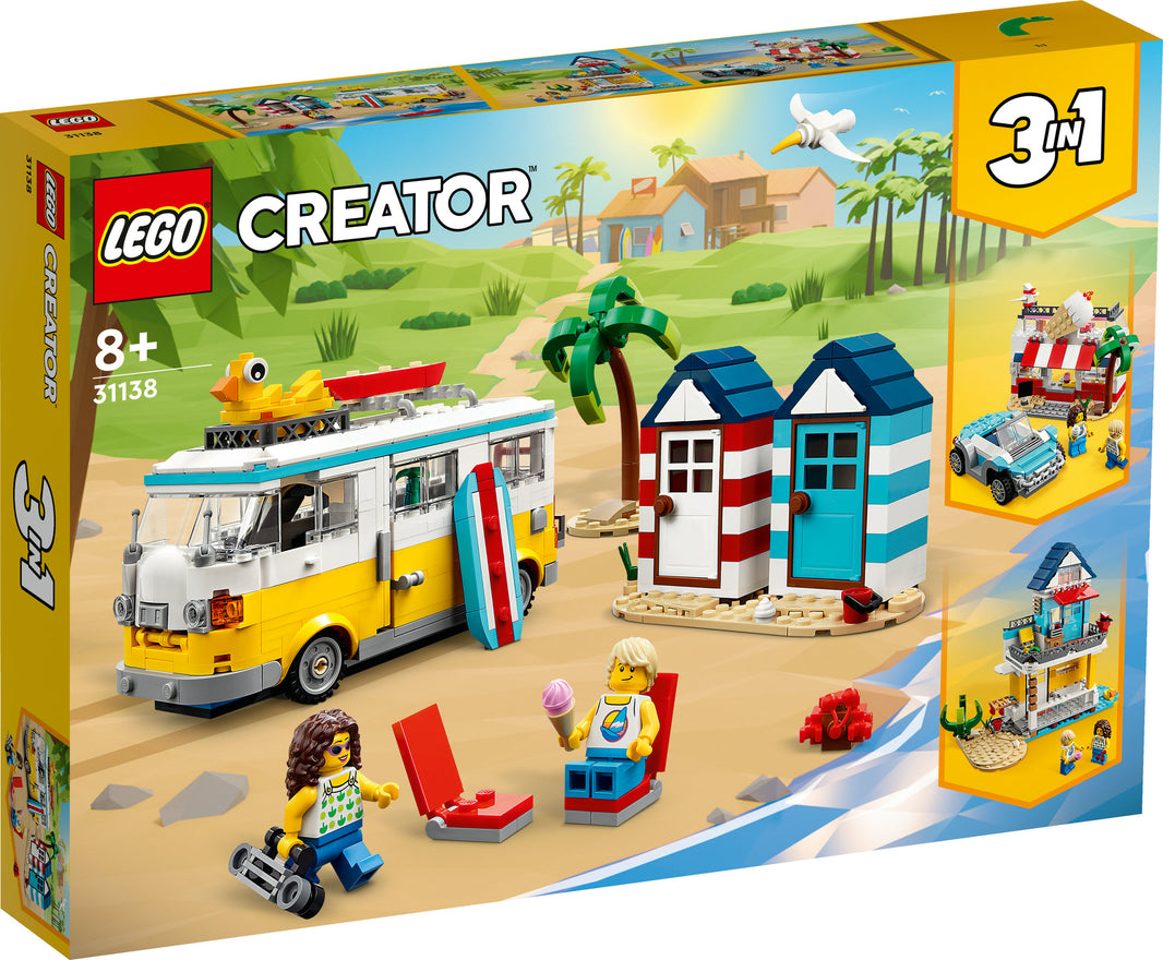 LEGO Creator - Strandcampingbus (31138) – im GOLDSTEIN.SHOP verfügbar mit Gratisversand ab Schweizer Lager