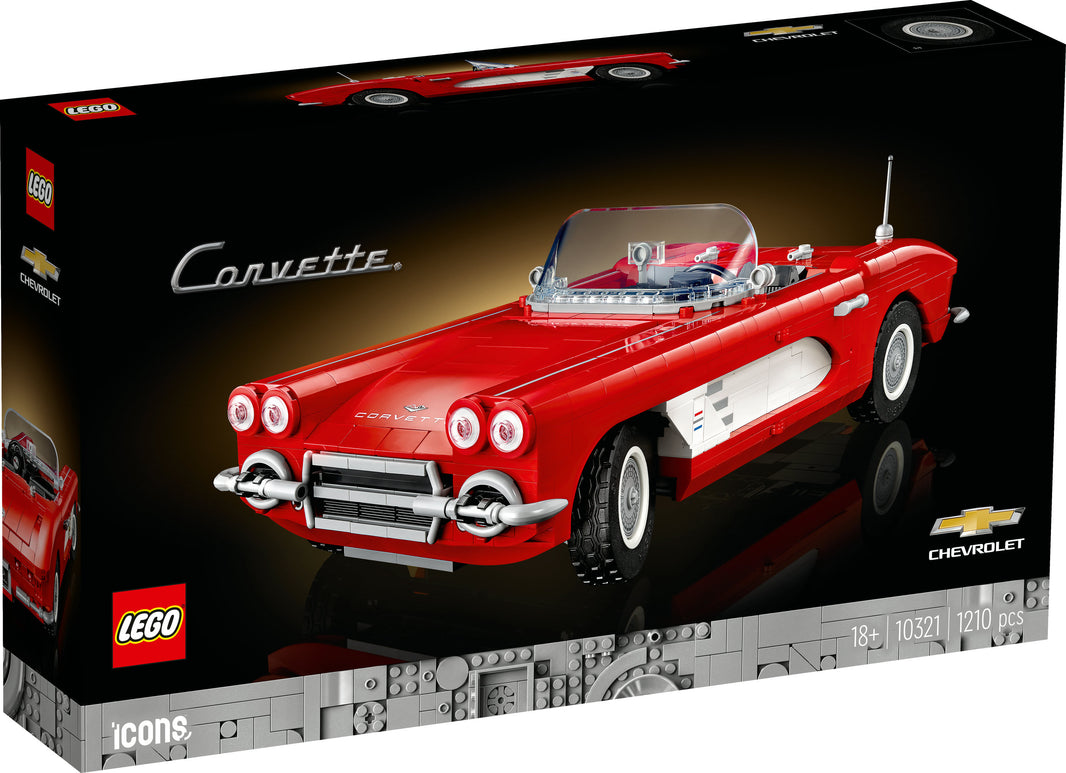 LEGO Icons - Corvette (10321) – im GOLDSTEIN.SHOP verfügbar mit Gratisversand ab Schweizer Lager