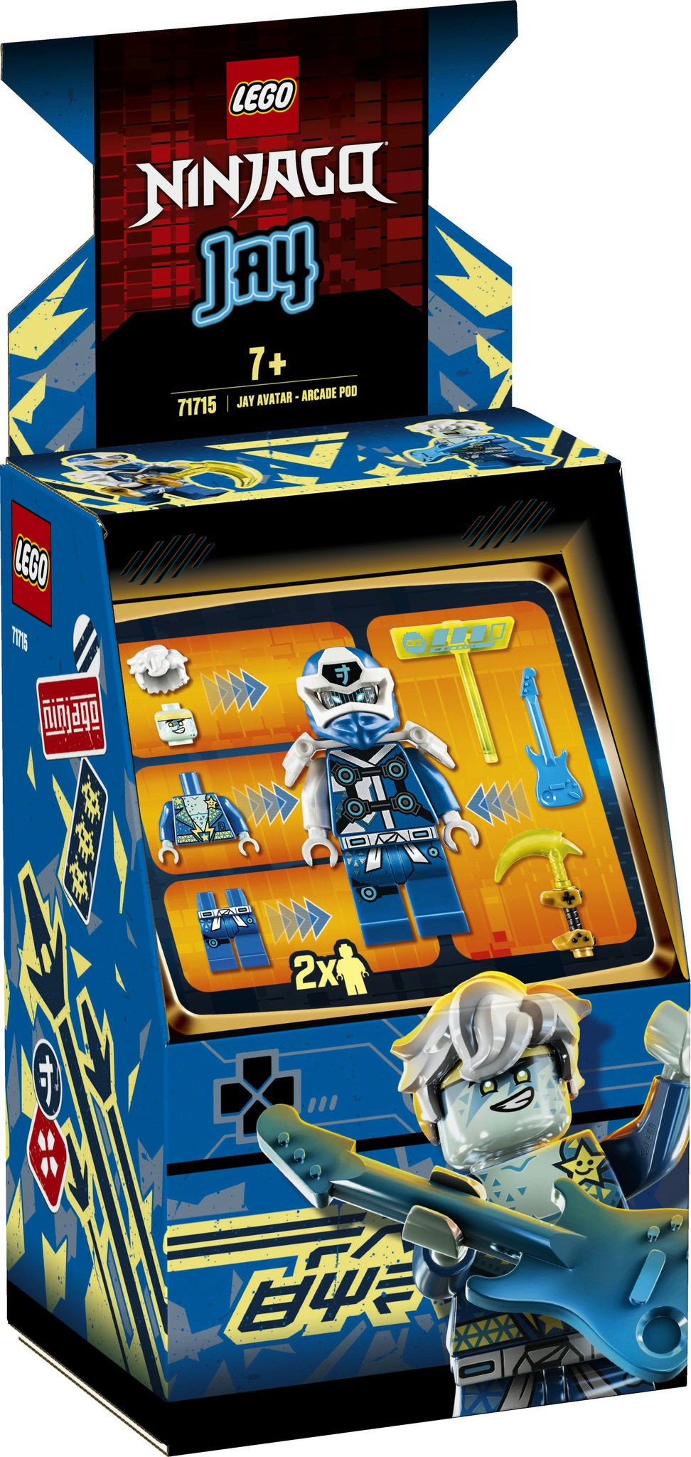 LEGO Ninjago - Avatar Jay - Arcade Kapsel (71715)