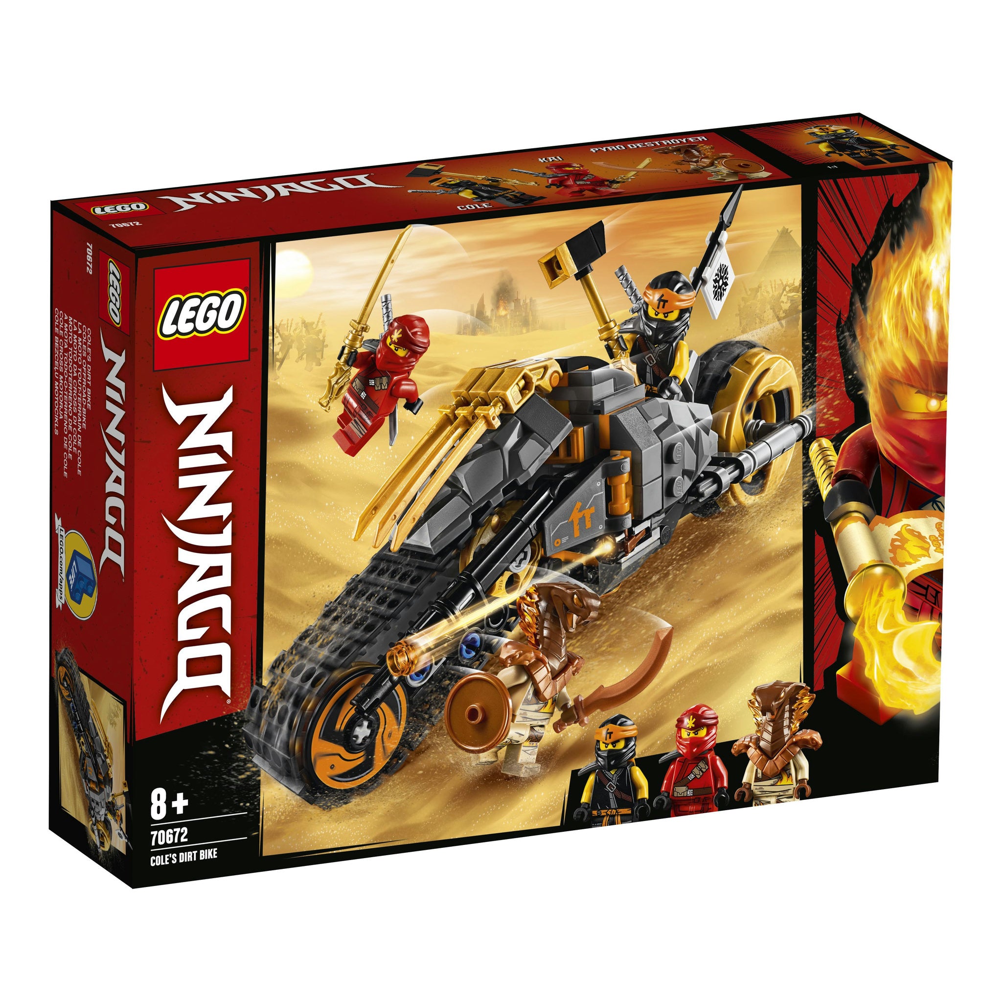 LEGO Ninjago - Coles Offroad-Bike (70672)