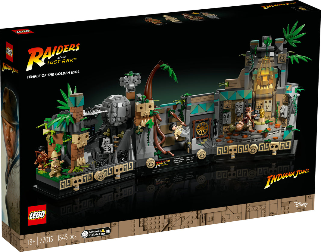 LEGO Indiana Jones - Tempel des goldenen Götzen (77015) – im GOLDSTEIN.SHOP verfügbar mit Gratisversand ab Schweizer Lager