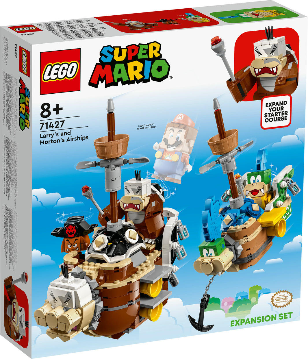 LEGO Super Mario - Larry und Mortons Luftgaleeren – Erweiterungsset (71427) – im GOLDSTEIN.SHOP verfügbar mit Gratisversand ab Schweizer Lager