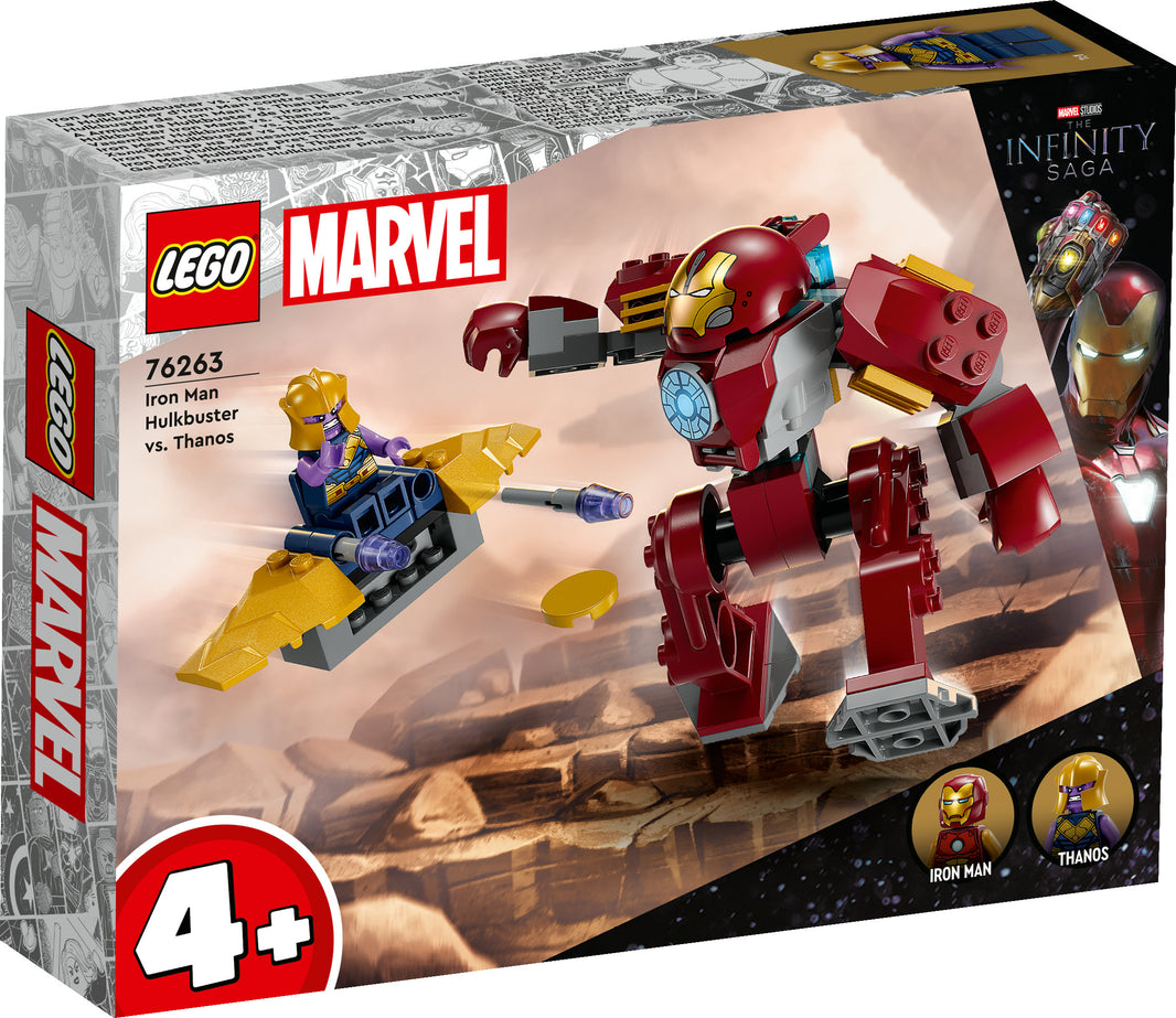 LEGO Marvel - Iron Man Hulkbuster vs. Thanos (76263) – im GOLDSTEIN.SHOP verfügbar mit Gratisversand ab Schweizer Lager