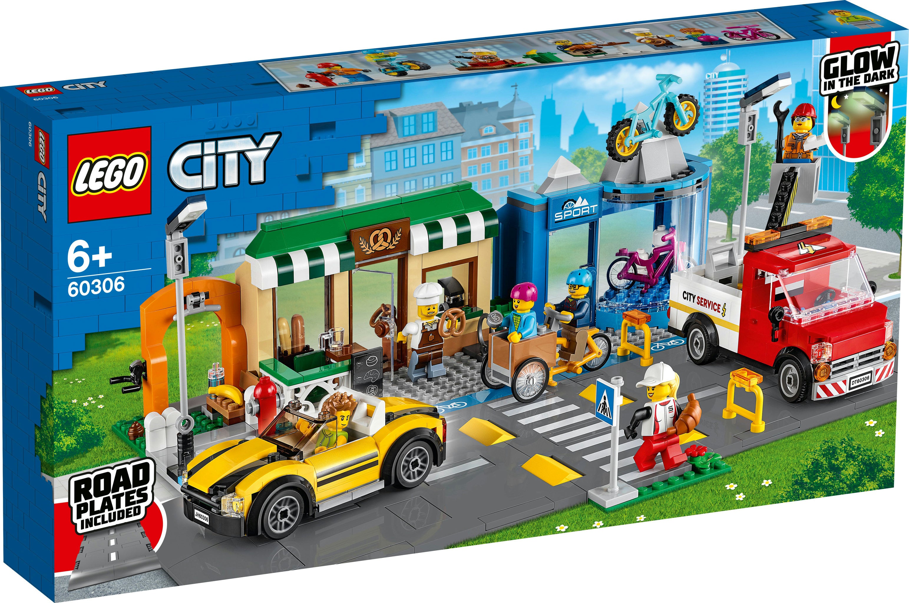 LEGO City - Einkaufsstrasse mit Geschäften (60306)