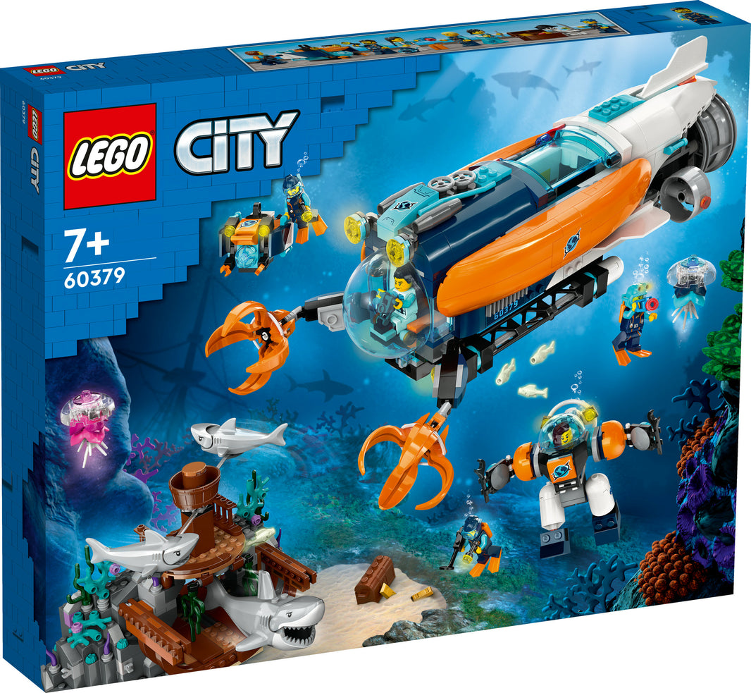 LEGO City - Forscher-U-Boot (60379) – im GOLDSTEIN.SHOP verfügbar mit Gratisversand ab Schweizer Lager