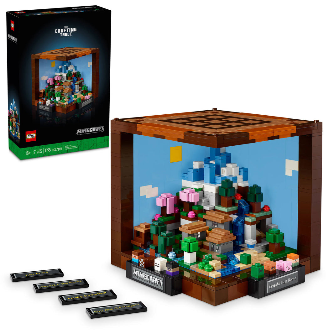 LEGO Minecraft - Die Werkbank (21265) – im GOLDSTEIN.SHOP verfügbar mit Gratisversand ab Schweizer Lager