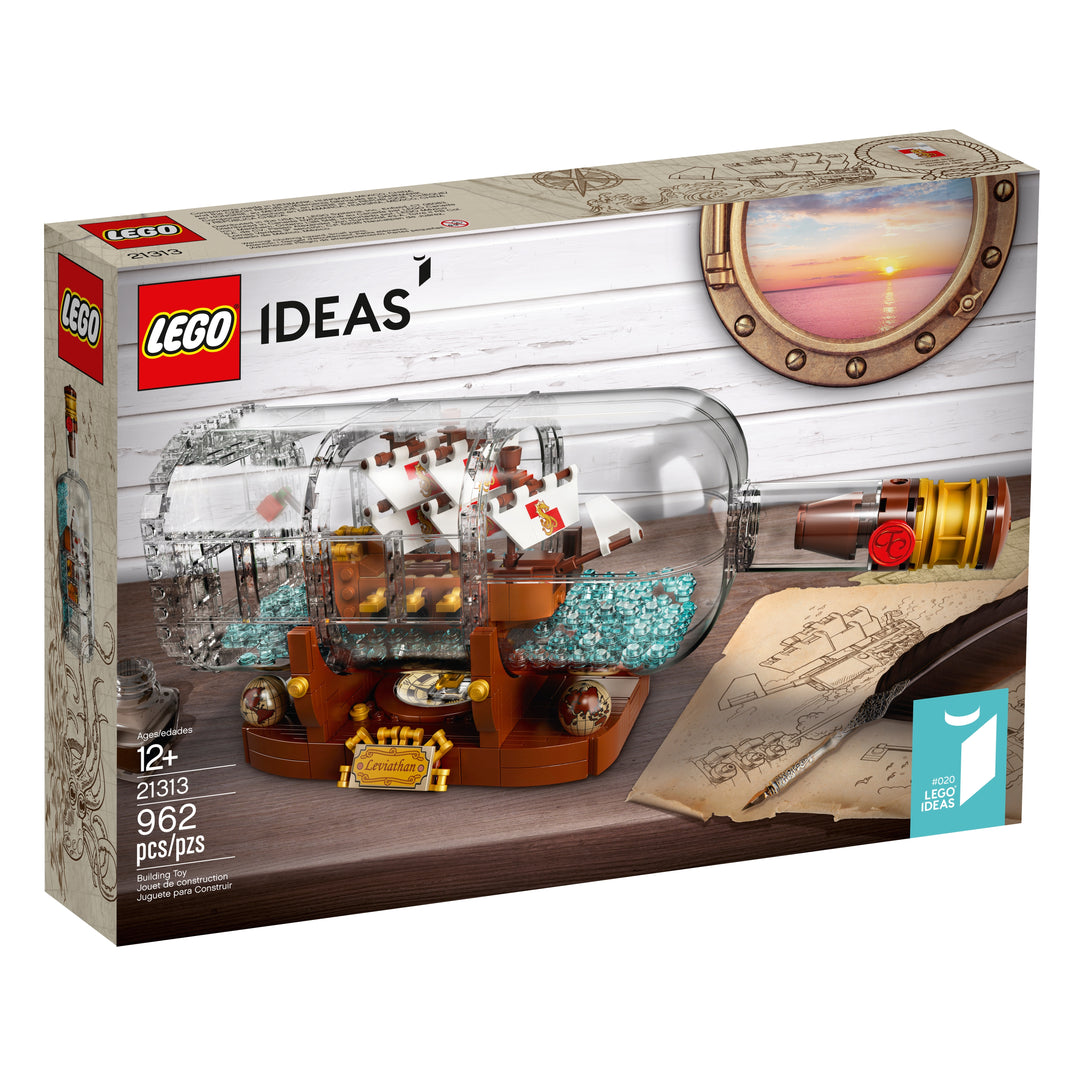 LEGO Ideas Schiff in der Flasche (21313) – im GOLDSTEIN.SHOP verfügbar mit Gratisversand ab Schweizer Lager