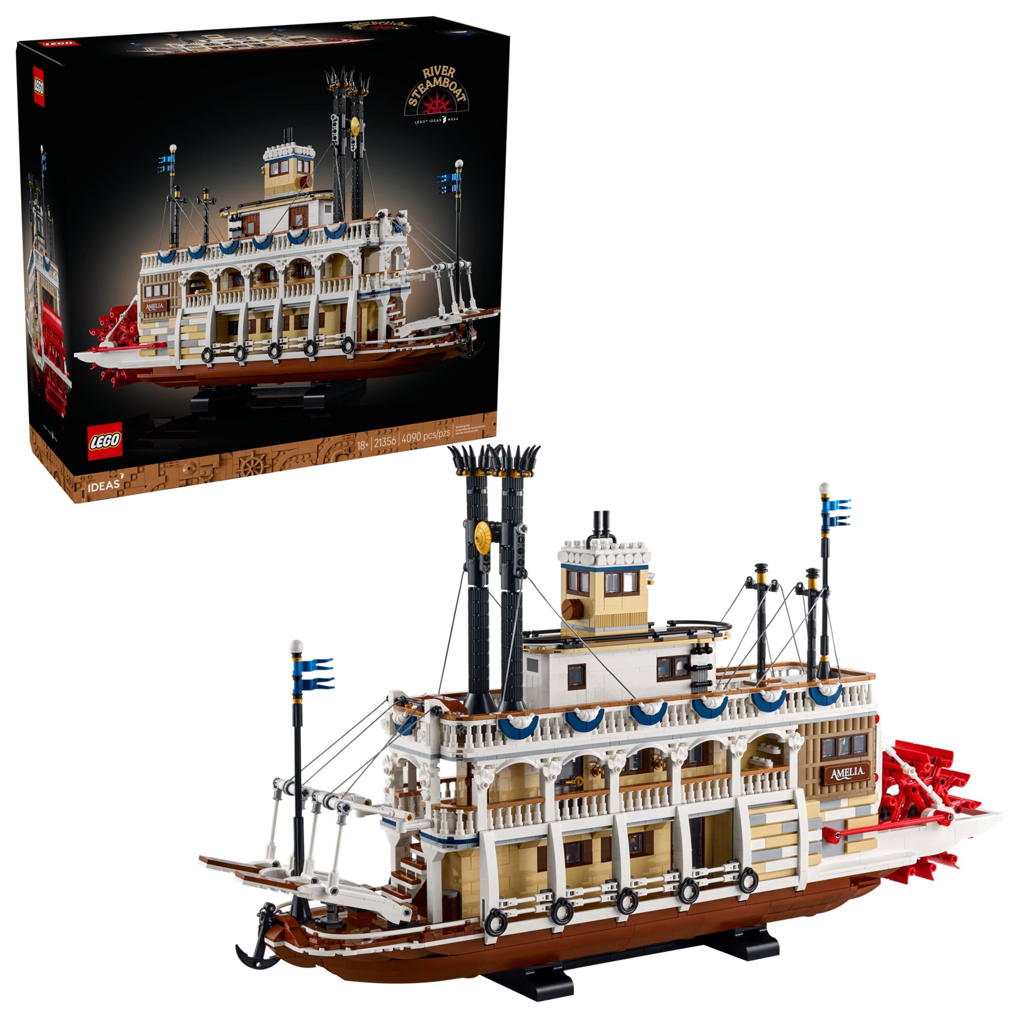 LEGO Ideas - Flussraddampfer (21356)