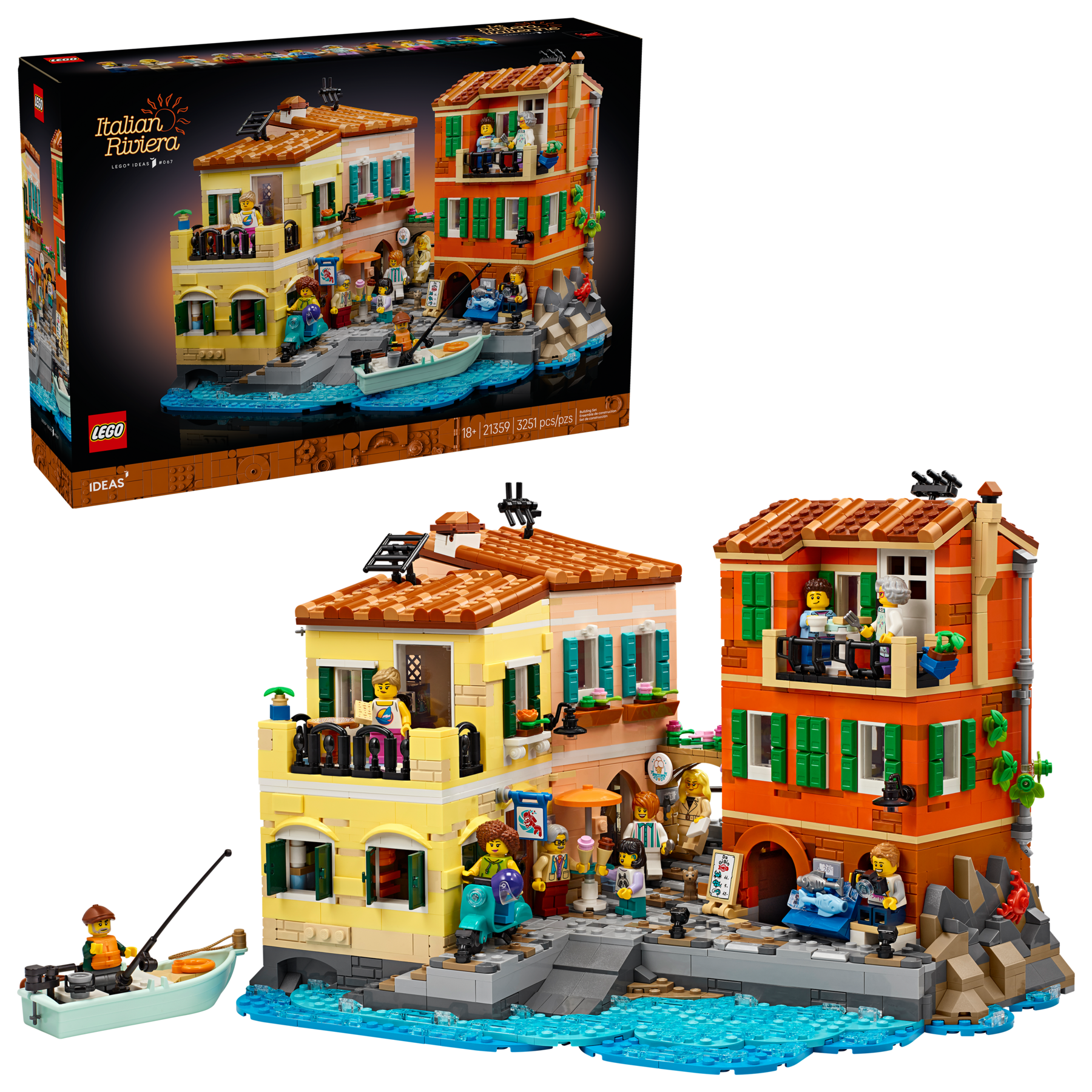 LEGO Ideas - Die Italienische Riviera (21359)