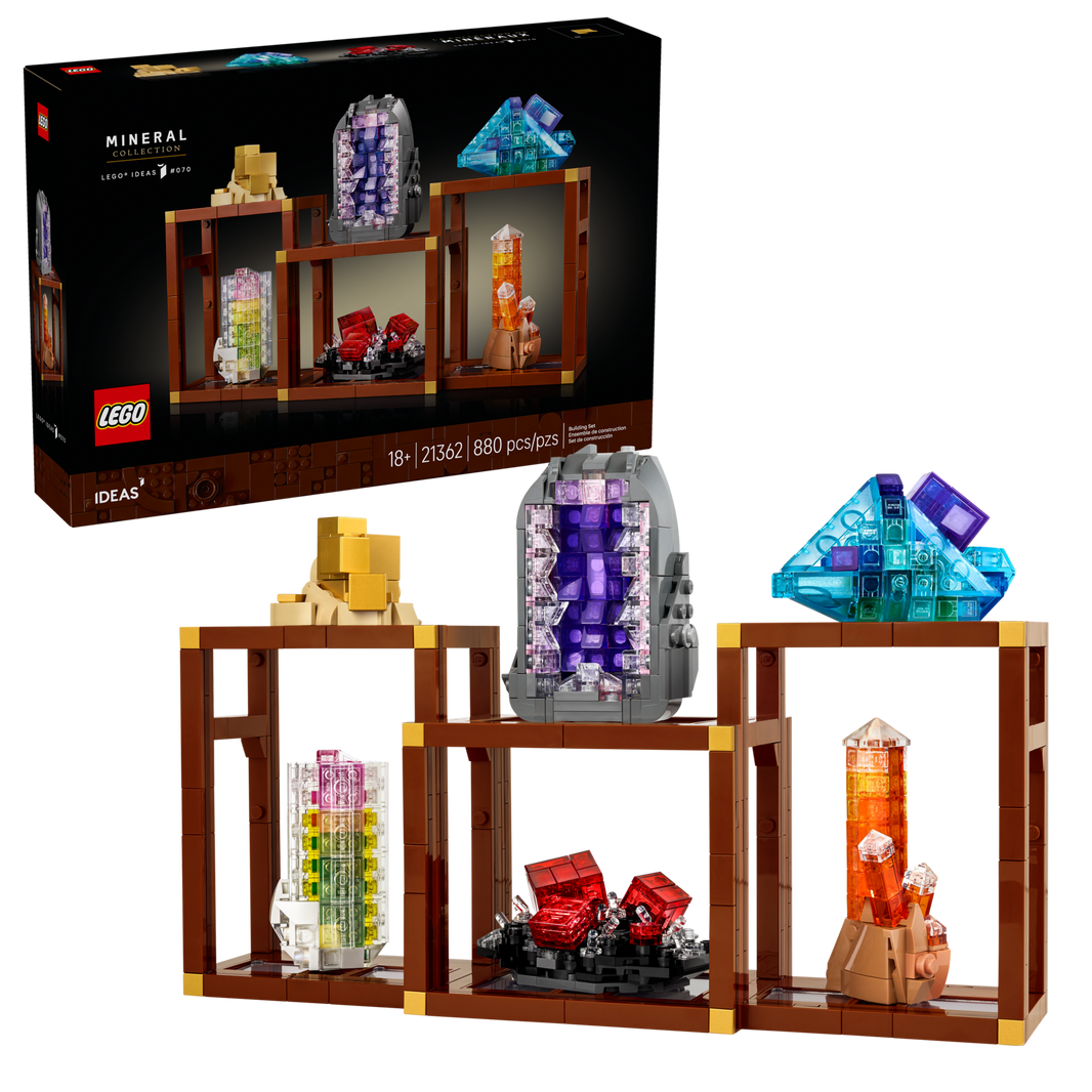 LEGO Ideas - Mineraliensammlung (21362)