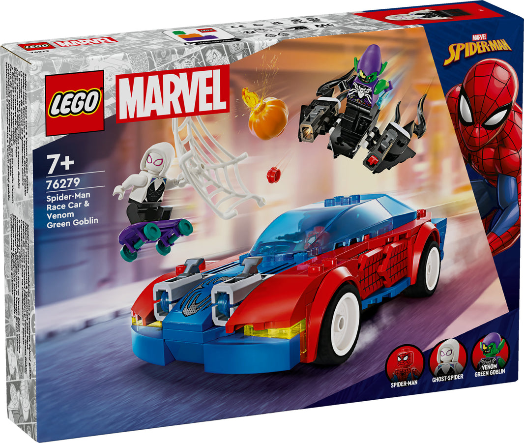 LEGO Marvel - Spider-Mans Rennauto & Venom Green Goblin (76279) – im GOLDSTEIN.SHOP verfügbar mit Gratisversand ab Schweizer Lager