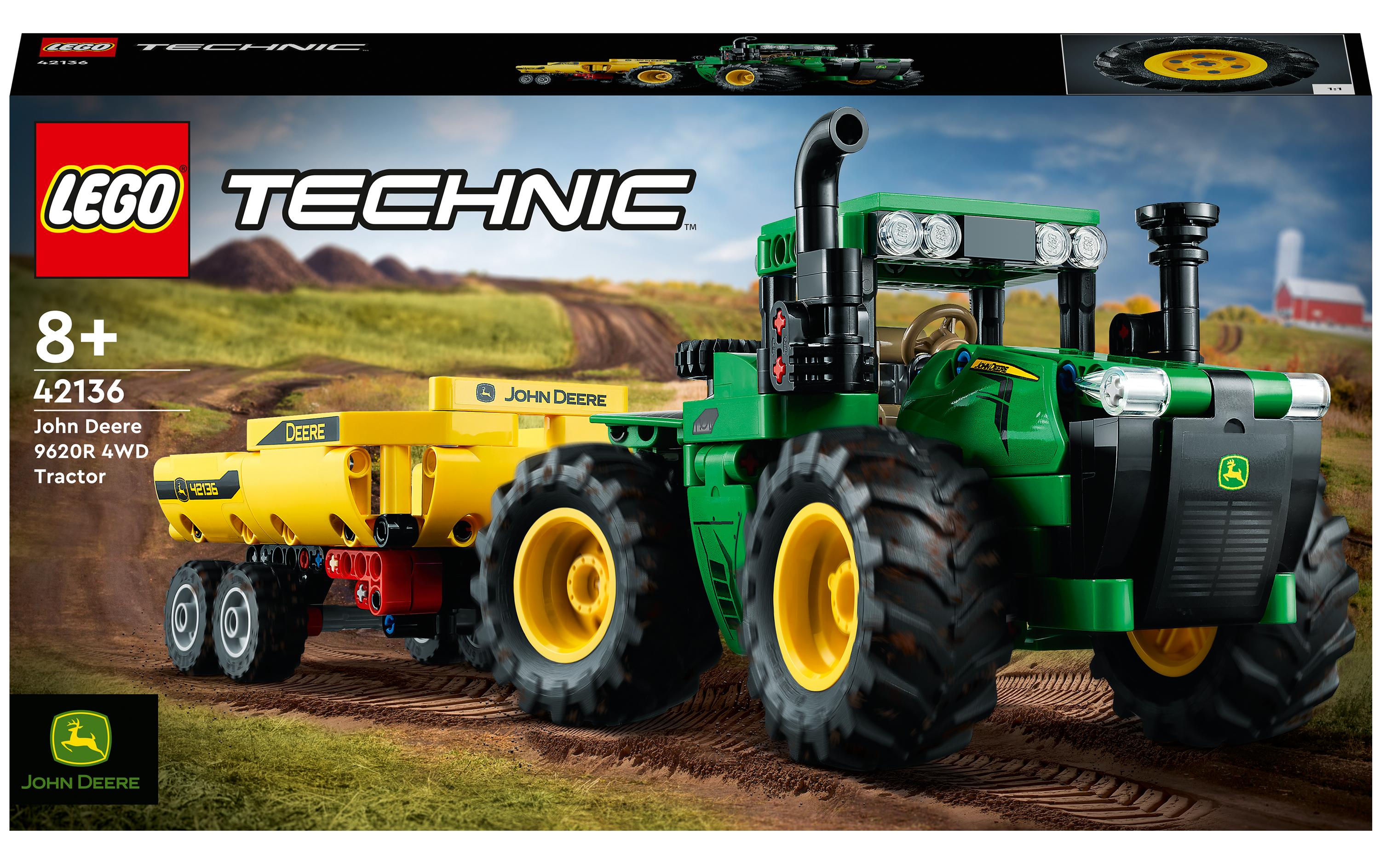 LEGO Technic John Deere 9620R 4WD Tractor 42136