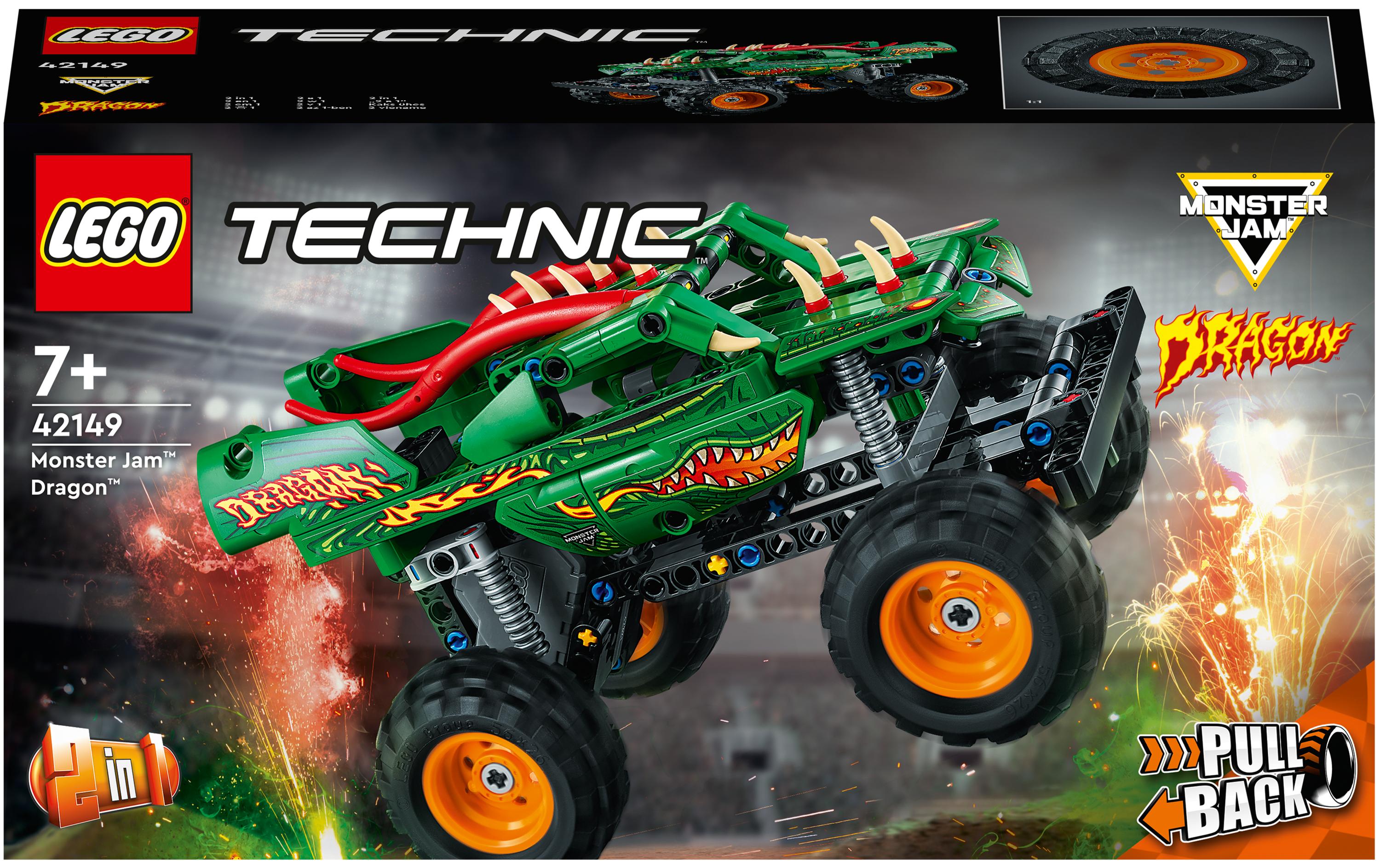 LEGO Technic Monster Jam Dragon 42149