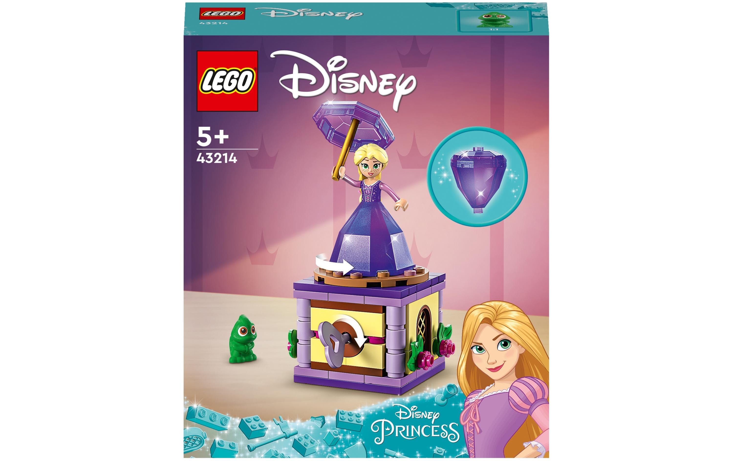 LEGO Disney Princess Rapunzel-Spieluhr 43214