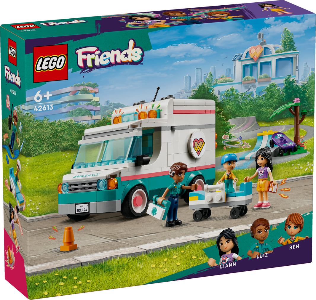 LEGO Friends - Heartlake City Rettungswagen (42613) – im GOLDSTEIN.SHOP verfügbar mit Gratisversand ab Schweizer Lager