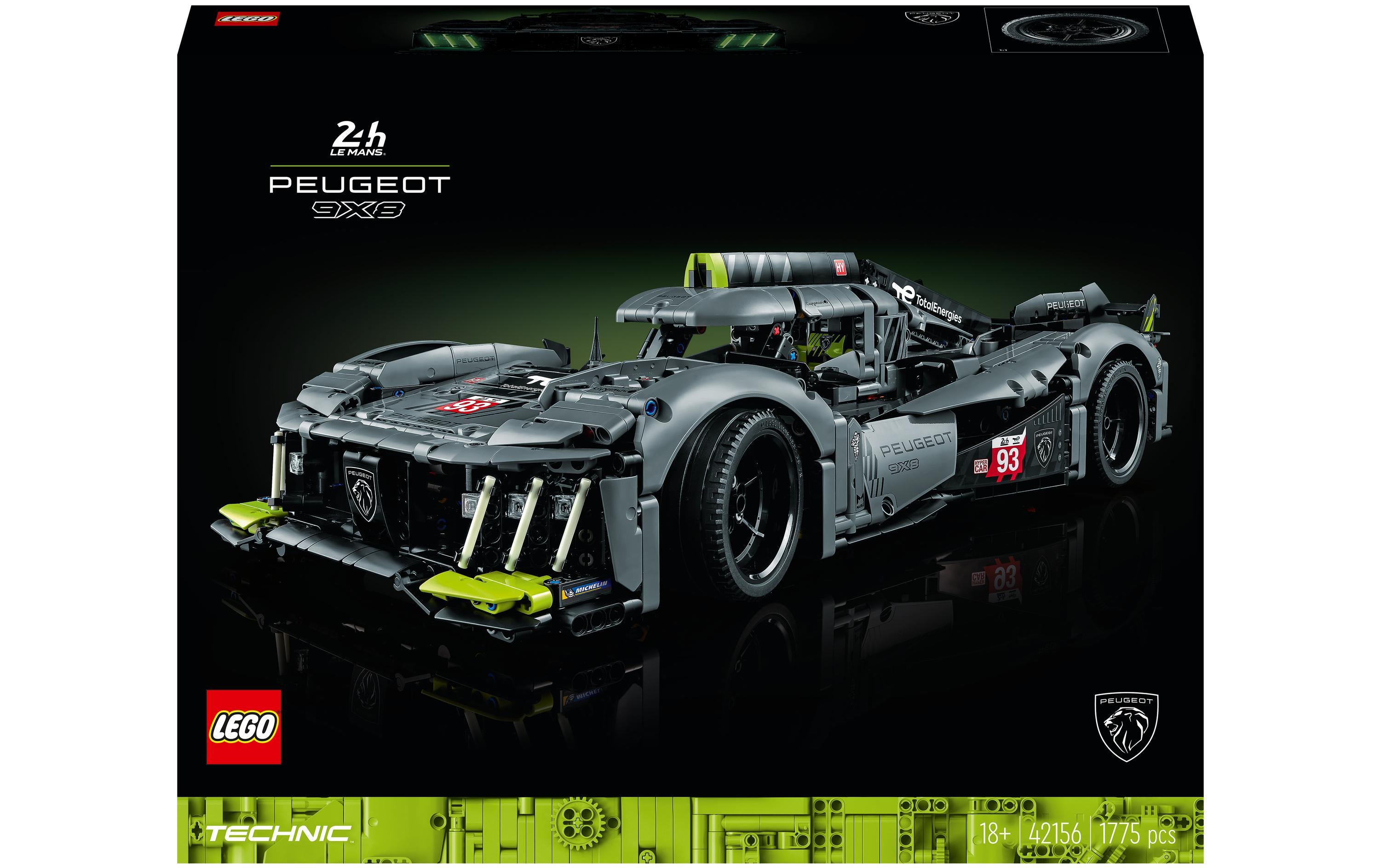 LEGO Technic Peugeot 9X8 24H Le Mans Hybrid Hypercar