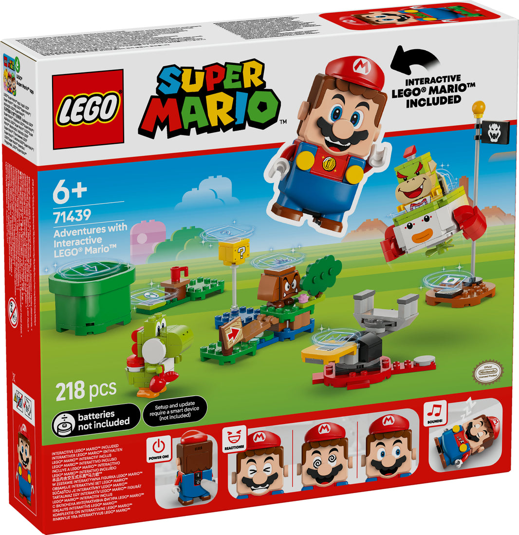 LEGO Super Mario - Abenteuer mit dem interaktiven LEGO Mario (71439) – im GOLDSTEIN.SHOP verfügbar mit Gratisversand ab Schweizer Lager