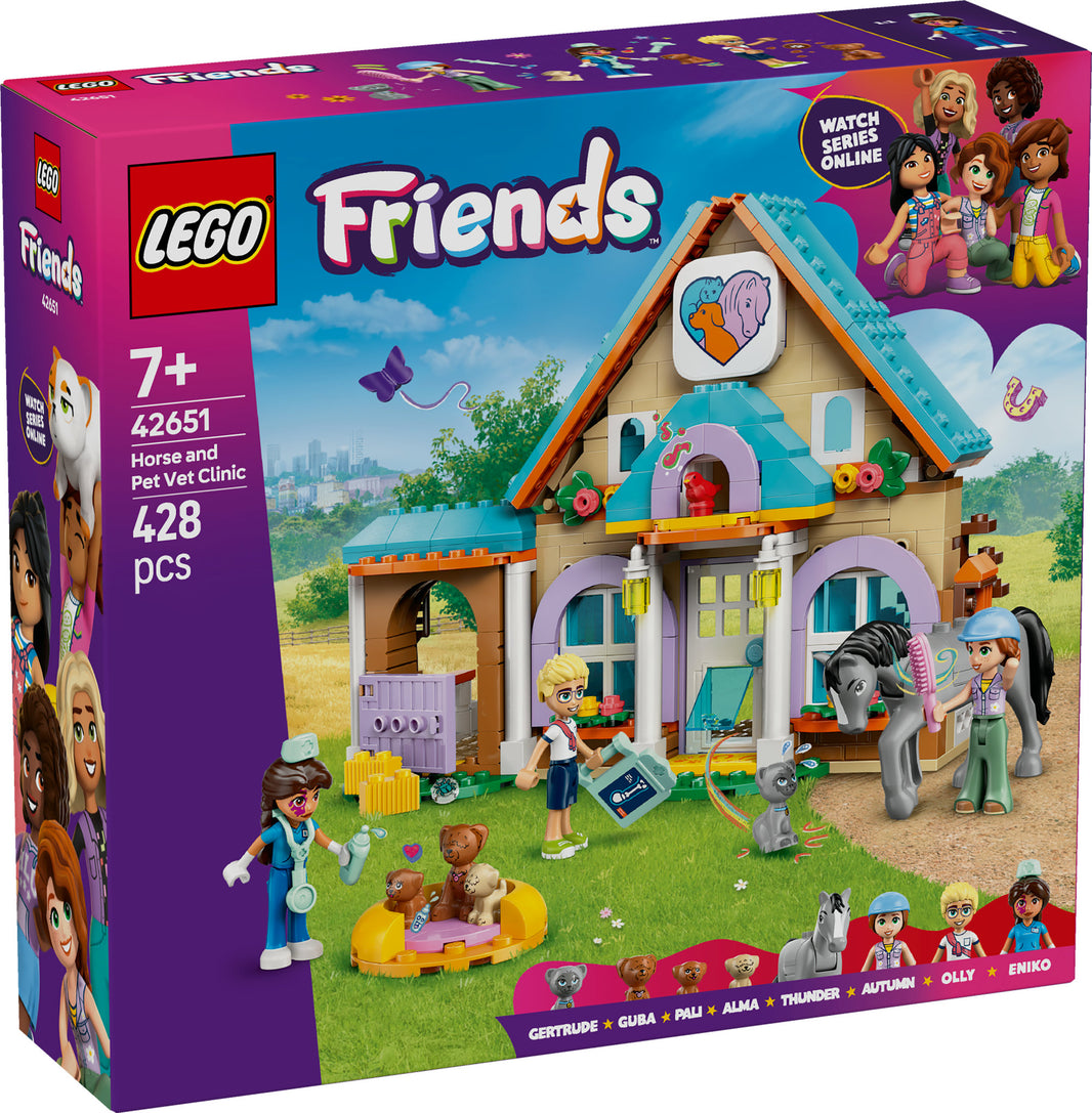 LEGO Friends - Tierarztpraxis für Pferde und Haustiere (42651) – im GOLDSTEIN.SHOP verfügbar mit Gratisversand ab Schweizer Lager