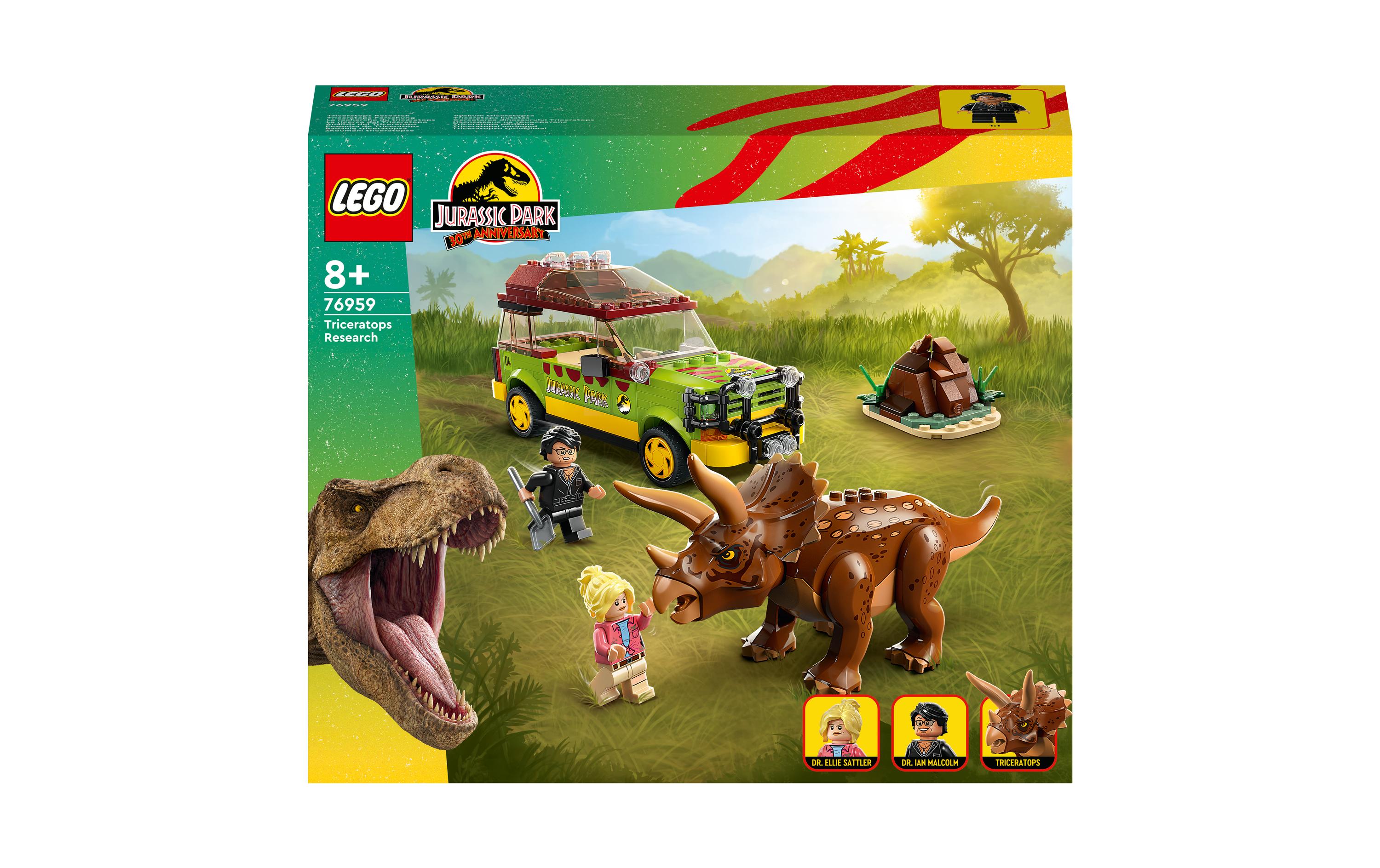 LEGO Jurassic World Triceratops-Forschung 76959