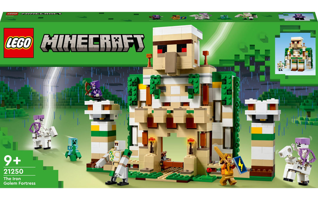 LEGO Minecraft - Die Eisengolem-Festung (21250) – im GOLDSTEIN.SHOP verfügbar mit Gratisversand ab Schweizer Lager