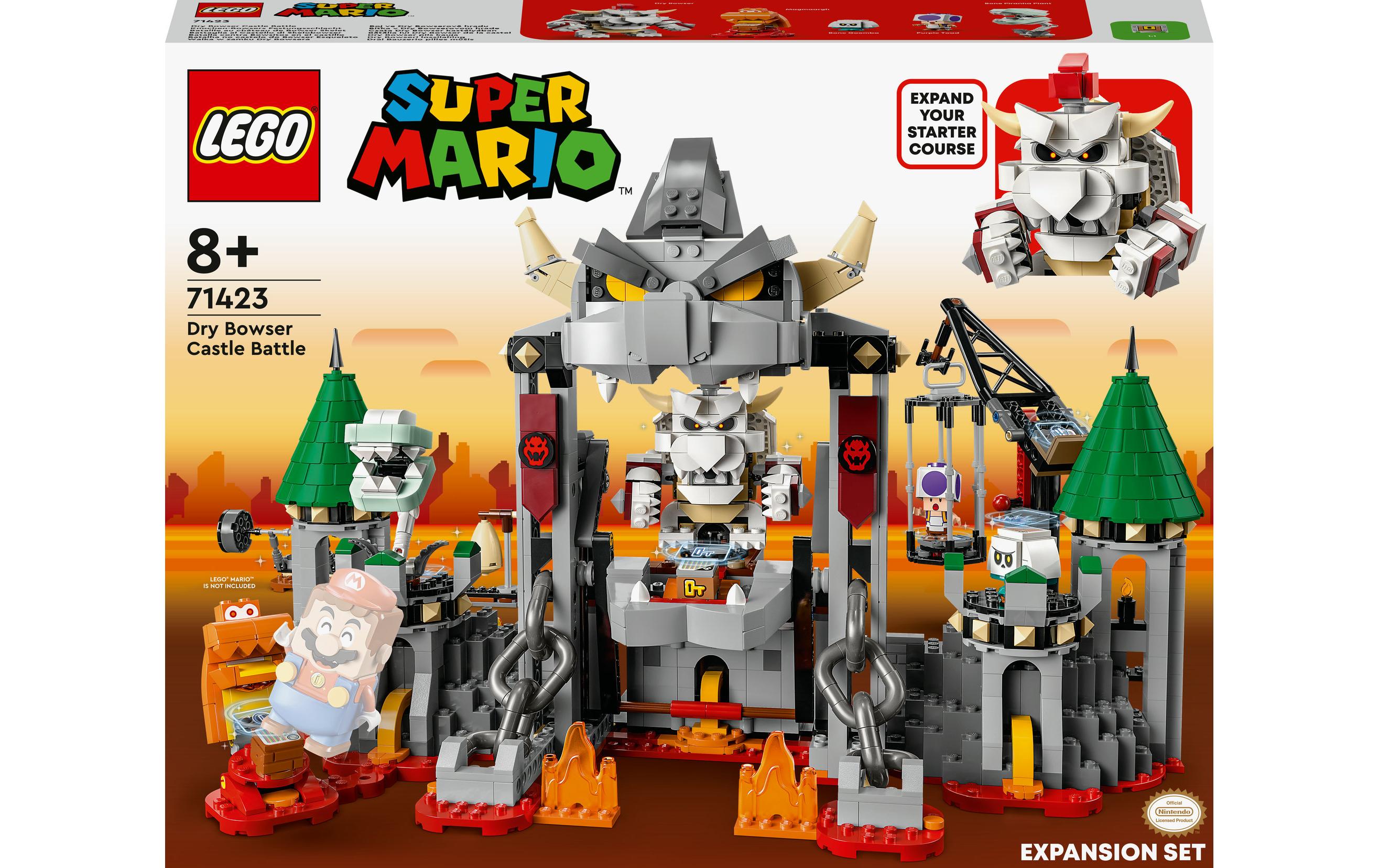 LEGO Super Mario Knochen-Bowsers Schlacht – Erweiterungsset 71423